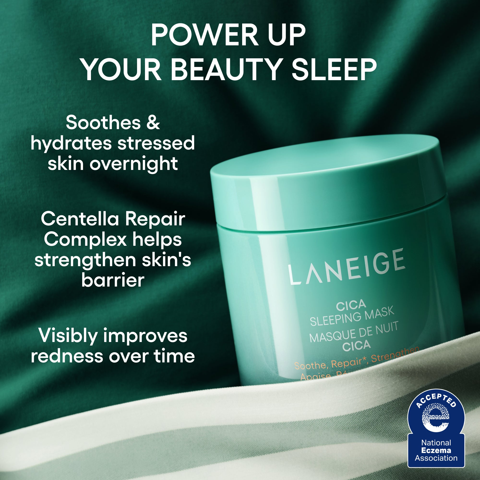 Cica?Sleeping Mask with Centella Asiatica for Moisture Barrier Support - Image 3