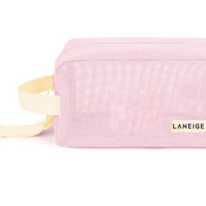 Laneige Pink Mesh Bag